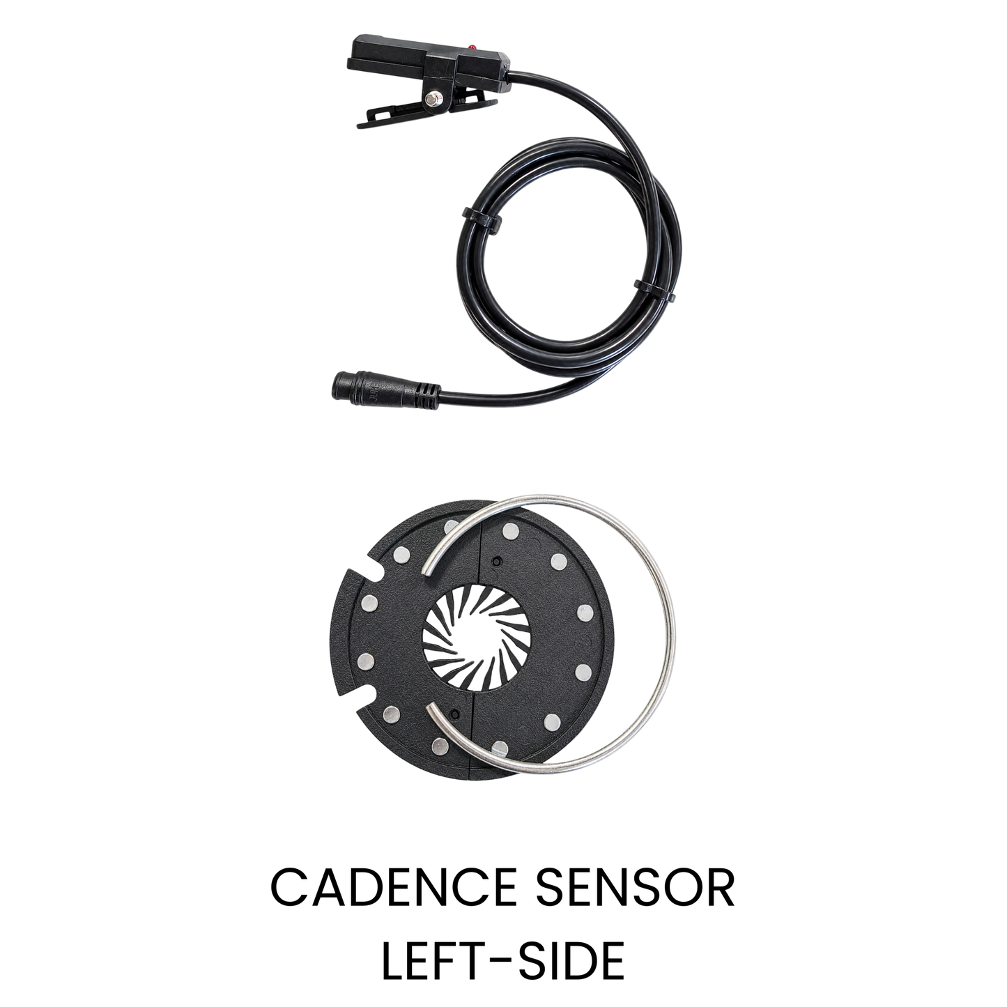 SINET™ Left-Side Cadence Pedal Assist Sensor with 12-Magnet Disc