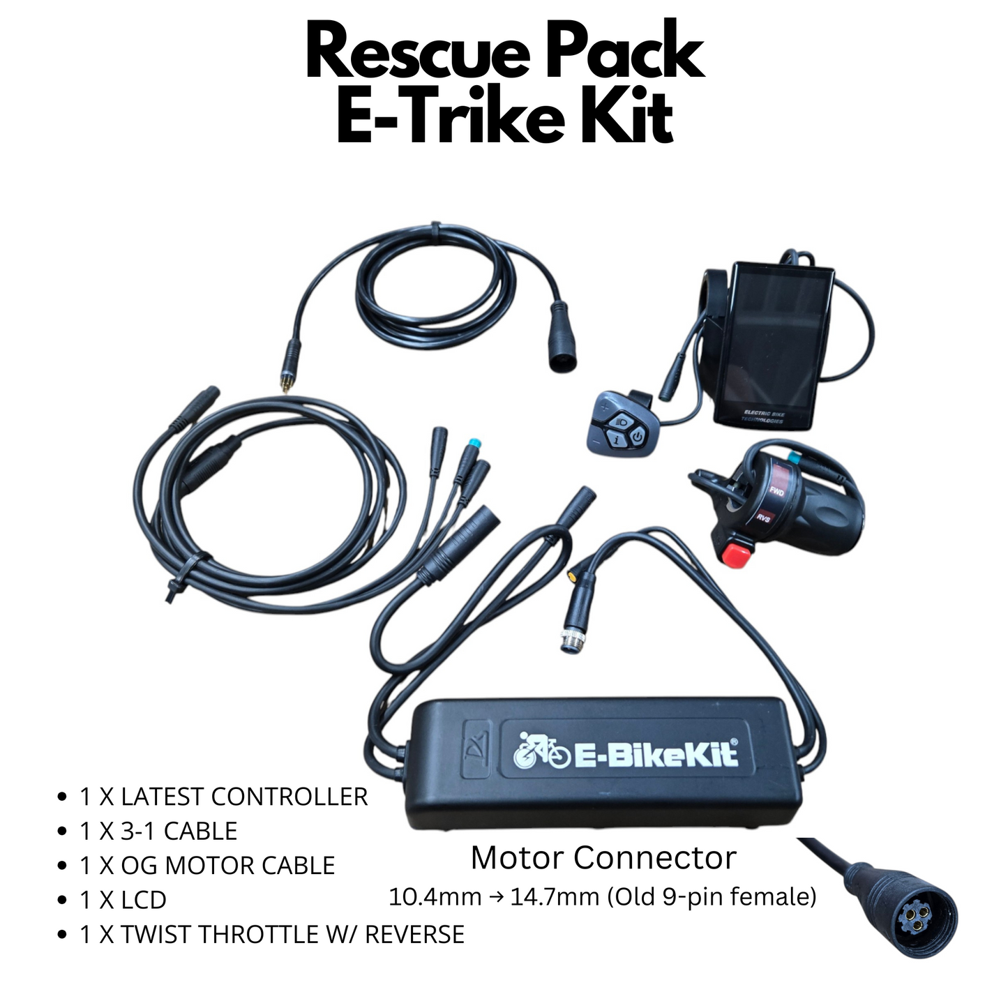 Rescue Pack — E-Trike Kit
