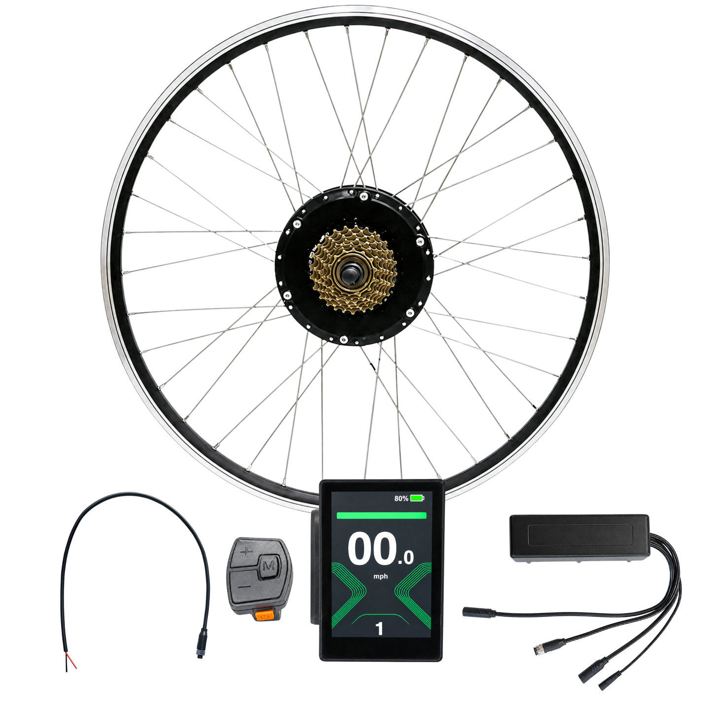 E-BikeKit Rear Wheel Conversion Kit (No Battery)