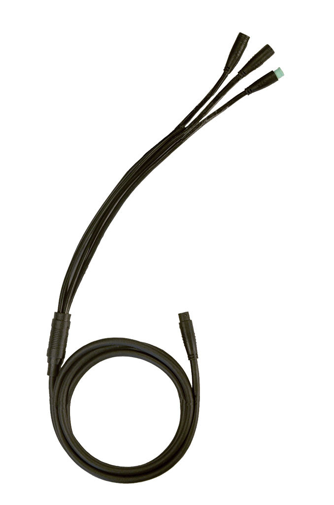 A 3-to-1 accessory cable for e-bikekit