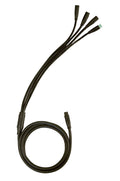 A 4-to-1 accessory cable for e-bikekit or an e-trikekit