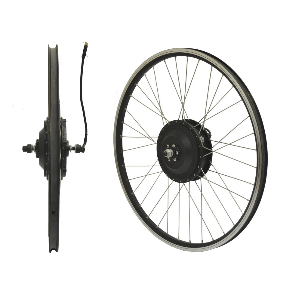 Front 500w geared Electric Bike Conversion Kit wheel